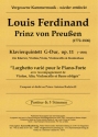 Klavierquintett (Forellen-Besetzung) G-Dur op.11 f�r Klavier, Violine, Viola, Violoncello und Kontrabass Partitur und Stimmen