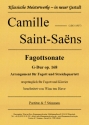 Fagottsonate G-Dur op.168  fr Fagott und Streichquartett Partitur und Stimmen