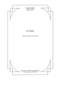 Kyrie  pour choeur � 4 voix mixte et piano partition