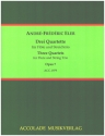 3 Quartette op.7 fr Flte und Streichtrio Partitur und Stimmen