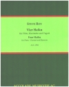 4 Haiku fr Flte, Klarinette und Fagott Partitur und Stimmen