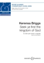 Seek ye first the kingdom of God for female choir  (SSA divisi) a cappella choral score