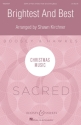 Brightest and Best Chor (SSAA), Solo Violine, Kontrabass und Klavier Sing- und Spielpartitur