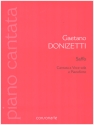 Saffo per voce sola e pianoforte