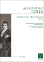 Concerto per viola BI 552 Orchestra and Viola Score