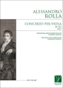 Concerto per viola BI 552 Orchestra and Viola Set Of Parts