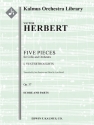 Five Pieces  for Cello and Orchestra score and parts