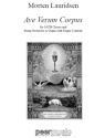 Ave Verum Corpus for mixed chorus and string orchestra or organ with finger cymbals score