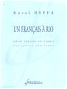 Un Francais  Rio pour violon et piano