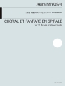 Chorale et Fanfare en Spirale Blser-Ensemble Partitur
