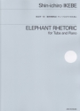 Elephant Rhetoric Tuba und Klavier Partitur und Stimme