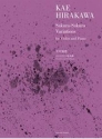 Sakura-Sakura Variations Violine und Klavier Partitur und Stimme
