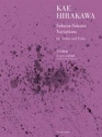 Sakura-Sakura Variations Violine und Viola Partitur und Stimme