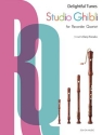 Studio Ghibli for Recorder Quartet Blockfltenquartett Spielpartitur