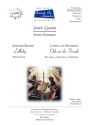Lullaby (Brahms) und Ode an die Freude (Beethoven) fr Streichquartett Partitur und Stimmen