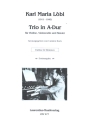 Trio A-Dur fr Violine, Violoncello und Klavier Partitur und Stimmen
