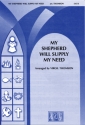 My Shepherd Will Supply My Need(SATBunac Mixed voices