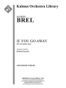 If You Go Away (Ne me quitte pas) VN pt Full Orchestra