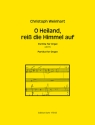 O Heiland, rei die Himmel auf (2017) -Partita fr Orgel- Orgel Partitur