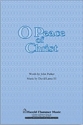 O Peace of Christ SATB Chorpartitur