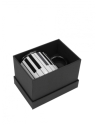Tasse Tastatur schwarz 350ml (New Bone China) mit mit Geschenkbox