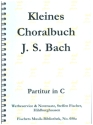 Kleines Choralbuch J.S. Bach fr Posaunenchor Partitur in C (Spiralbindung)