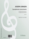 Symphonie concertante op.81 fr Orgel und Orchester Partitur