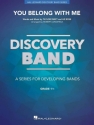 You Belong with Me Concert Band/Harmonie Score