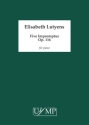 Five Impromptus, Op. 116 Piano Book