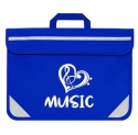 Music Bag Duo Heart Royal Blue