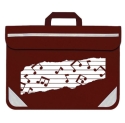 Music Bag Duo My Music Notes Maroon