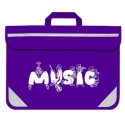 Music Bag Duo Musicians Purple