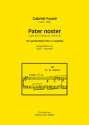 Pater noster (nach dem Prlude op. 103,9) fr gem Chor a cappella Partitur/Chorpartitur