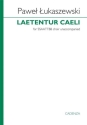 Laetentur Caeli SSAATTBB Chorpartitur