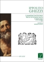 Lamentationi per la settimana santa a voce sola Vocal Solo Chorpartitur