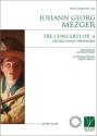 Tre Concerti, per due flauti traversieri, Opera 4 Transverse Flute Duet Buch + Einzelstimme(n)