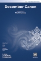 December Canon   for 3-part mixed choir and piano choral score