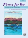 Poems for Two: 10 Vocal Duets (bk) Vocal duet