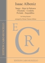 Cantos de Espagna fr Streichquartett Stimmen