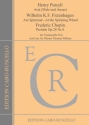 Aria (Purcell), Am Spinnrad (Fitzenhagen), Prlude op.28,4 (Chopin) fr 3 Violoncelli Stimmen
