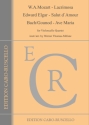 Lacrimosa Salut dAmour, Ave Maria fr 4 Violoncelli Stimmen
