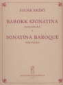 Barock-Sonatine Klavier Buch