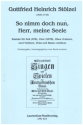 So nimm doch nun, Herr, meine Seele fr ATB Soli, gem Chor Oboe d'amore, 2 Violinen, Viola, B.c. Partitur