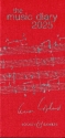 Music Diary 2025 Red