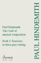 The Craft of Musical Composition Vol. 3 Exercises in three-part writing (en) Softcover