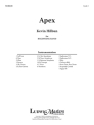 Apex (c/b sc) Symphonic wind band