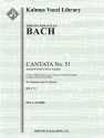 Cantata No. 51 (score) Scores