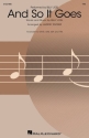 And So It Goes TTB Choral Score