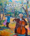 Kalender Allegro - Musik in der Kunst 2025   Monatskalender 55,5 x 45,5 cm