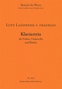 Piano Trio (Piano Performance Score and parts) Strings with piano Piano Performance Score and Solo Violin and Solo Cello